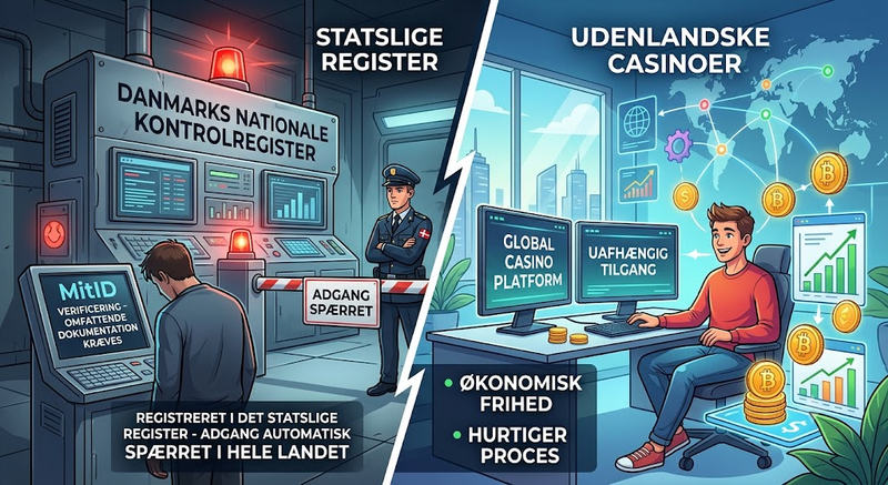 nationale kontrolregister i Danmark